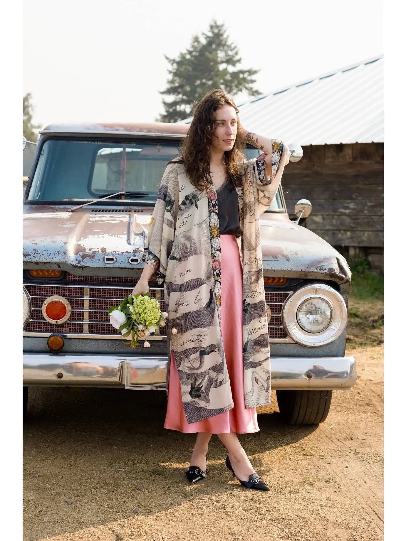 Take My Hand Opera Duster Full Length Kimono