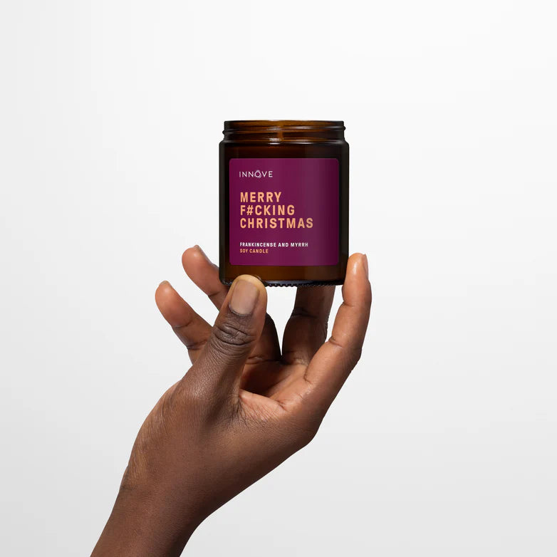 Merry F#cking Christmas Candle - Frankincense & Myrrh Click to expand Merry F#cking Christmas Candle - Frankincense & Myrrh