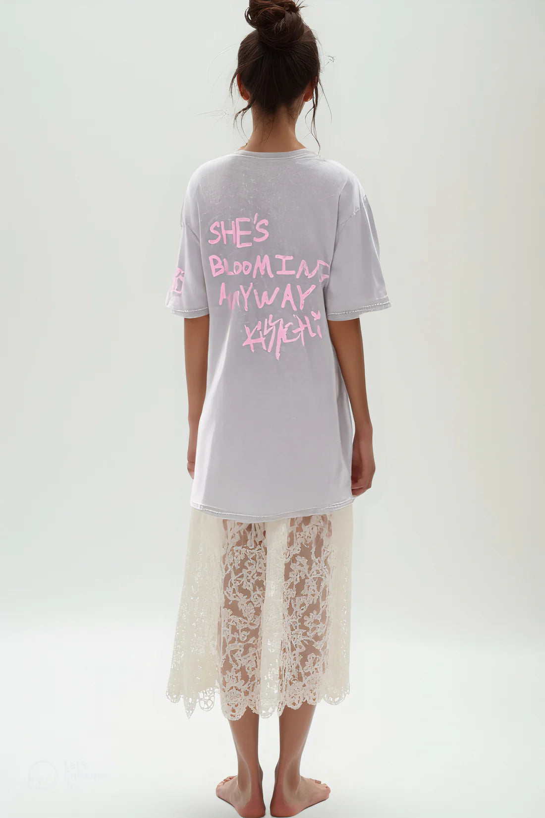 LOTUS REIGN TEE- ORCHID