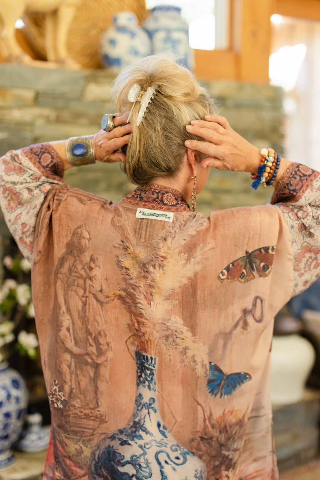 The Storyteller Matinée Duster Kimono