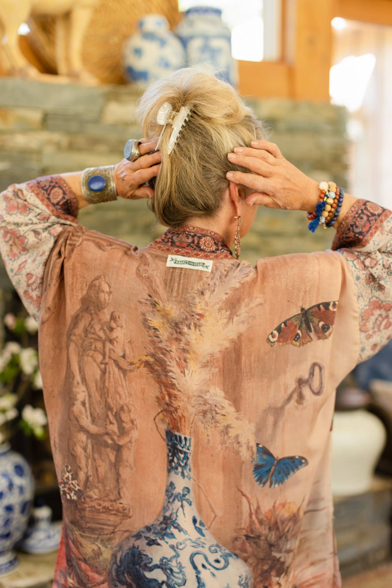 The Storyteller Matinée Duster Kimono