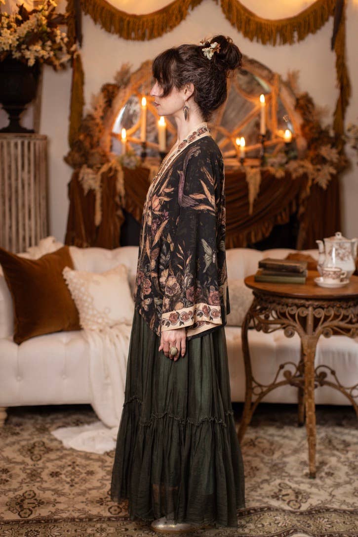 Momento Pixie Duster Crop Kimono