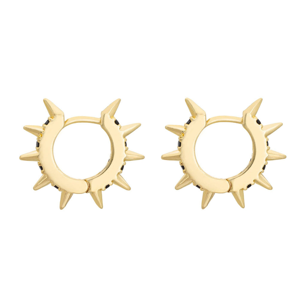 Runaway Hoops: 18K Gold Plated