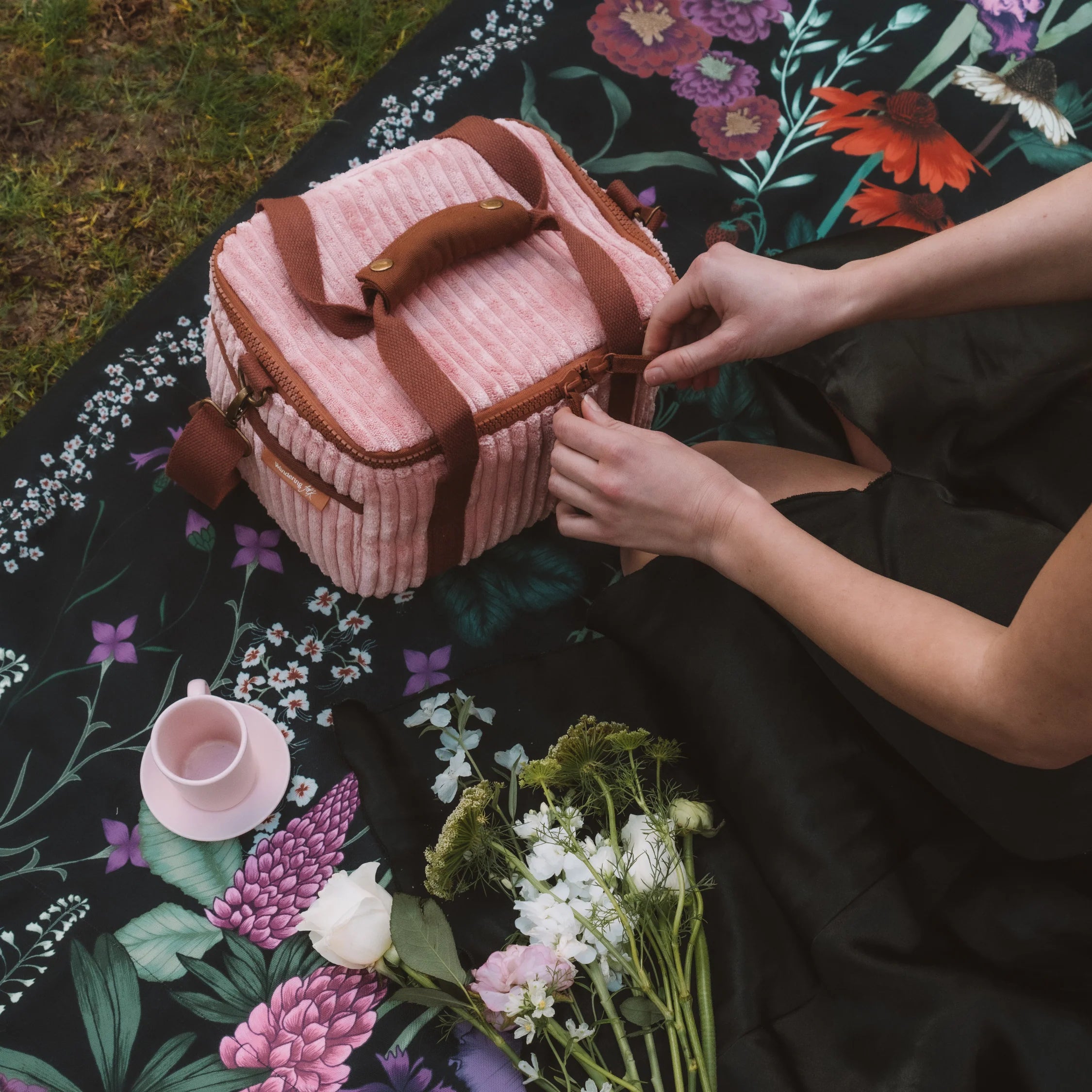 Cord Cooler Bag Mini - Orchid