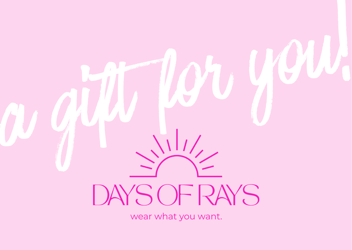 Days of Rays Gift Card