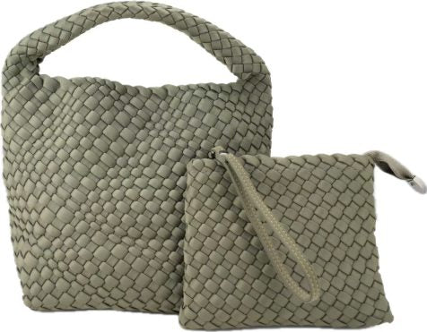 The Neoprene Bag Khaki/Gunmetal