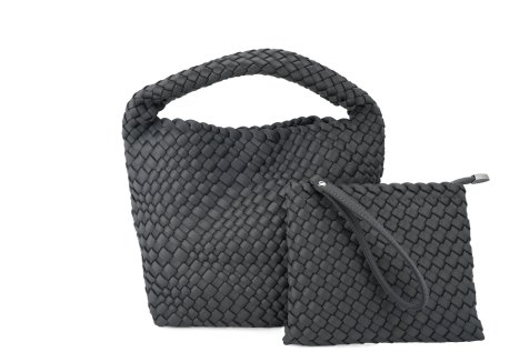 The Neoprene Bag Black/Gunmetal