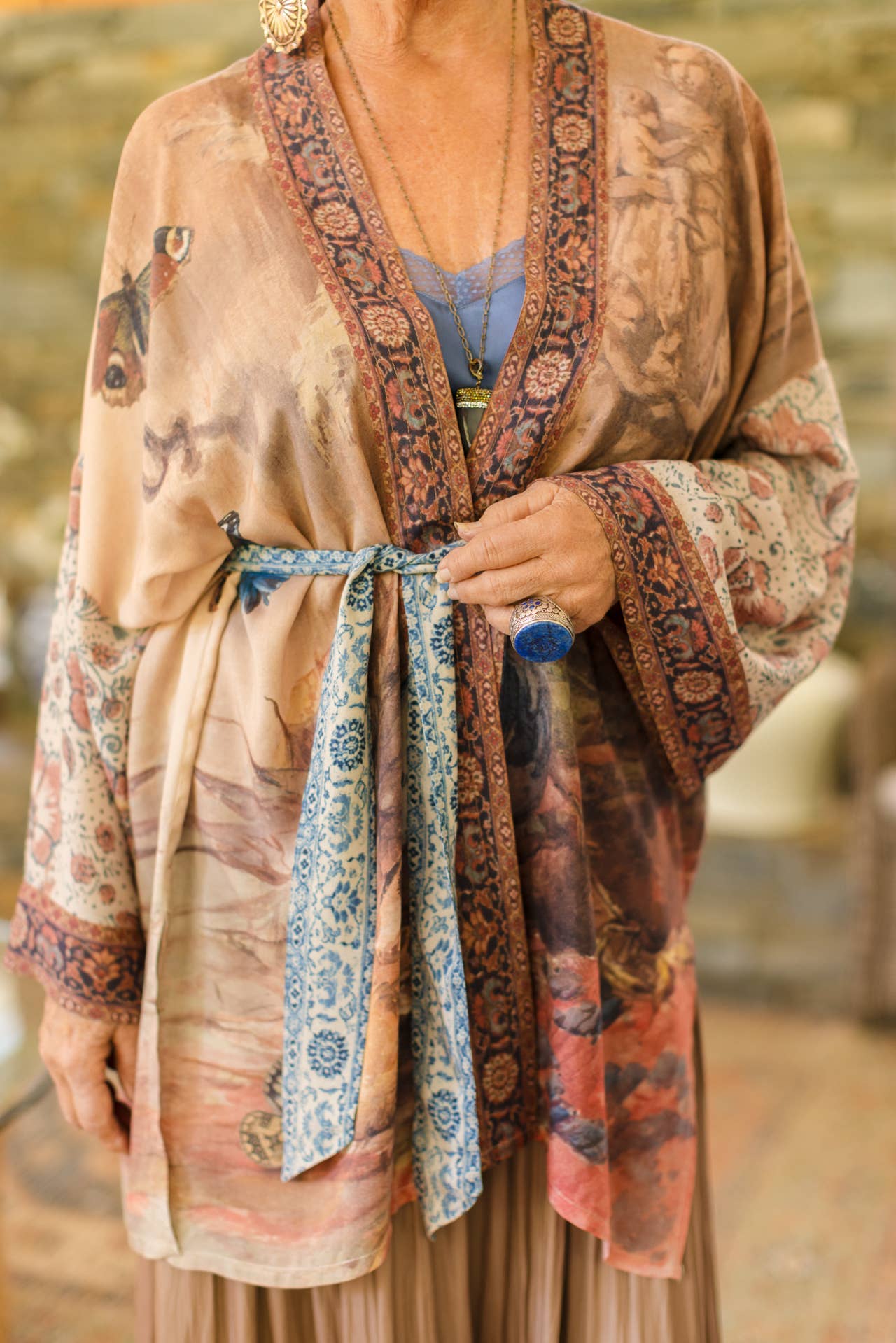 The Storyteller Matinée Duster Kimono