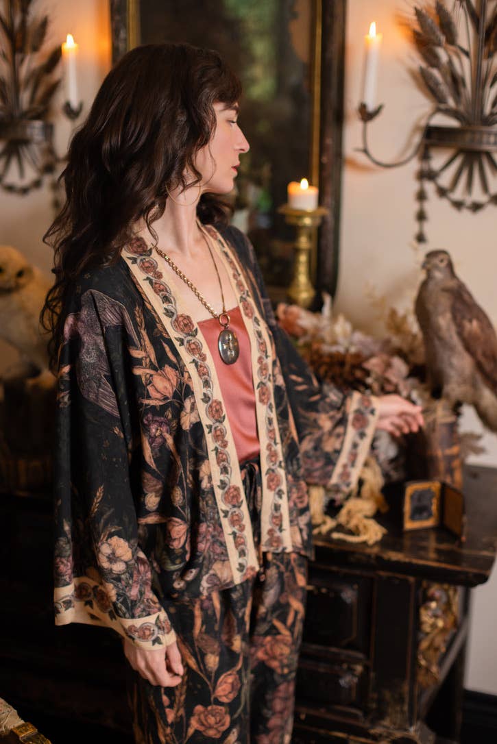 Momento Pixie Duster Crop Kimono