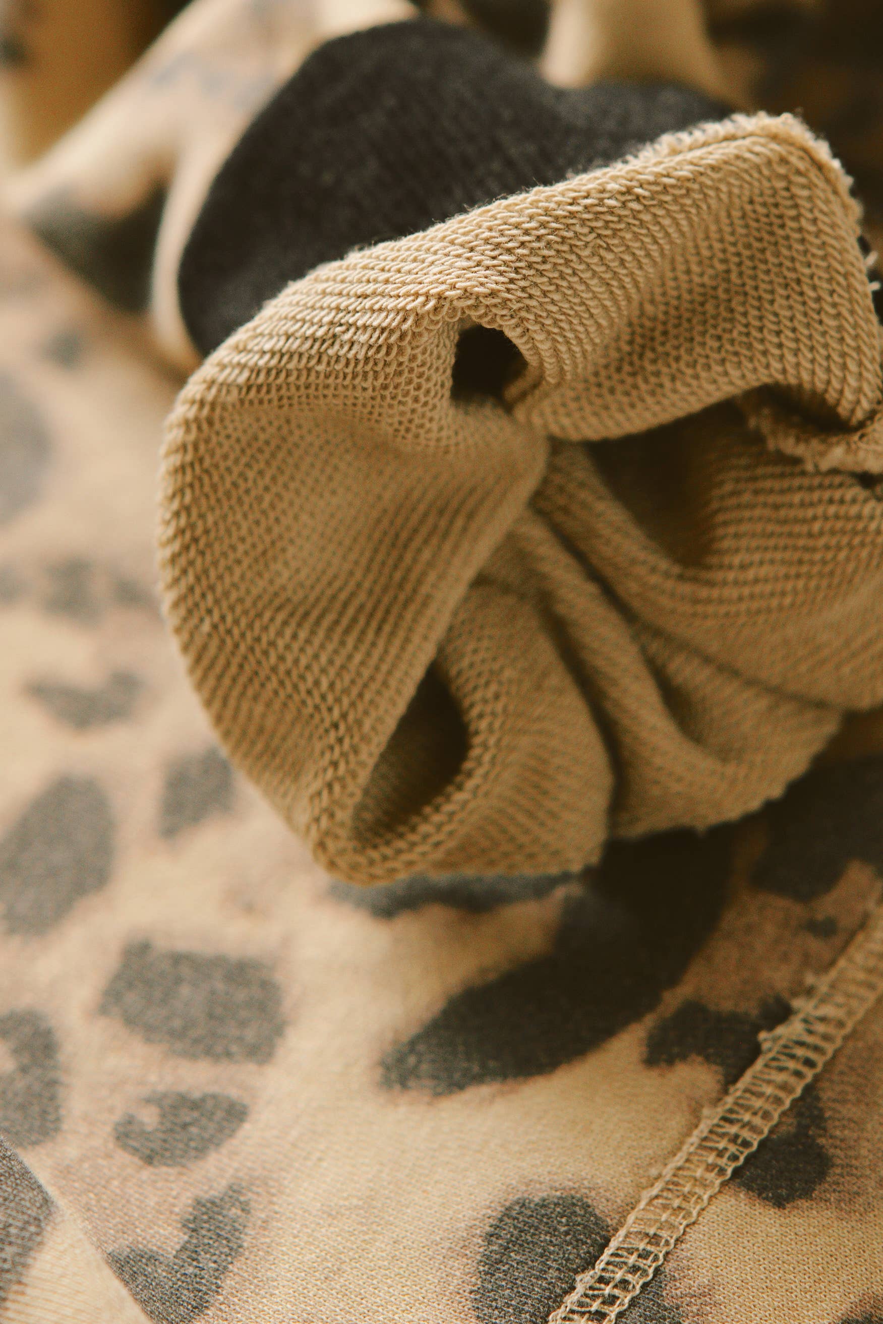 Sorry Mom Hoodie- Leopard