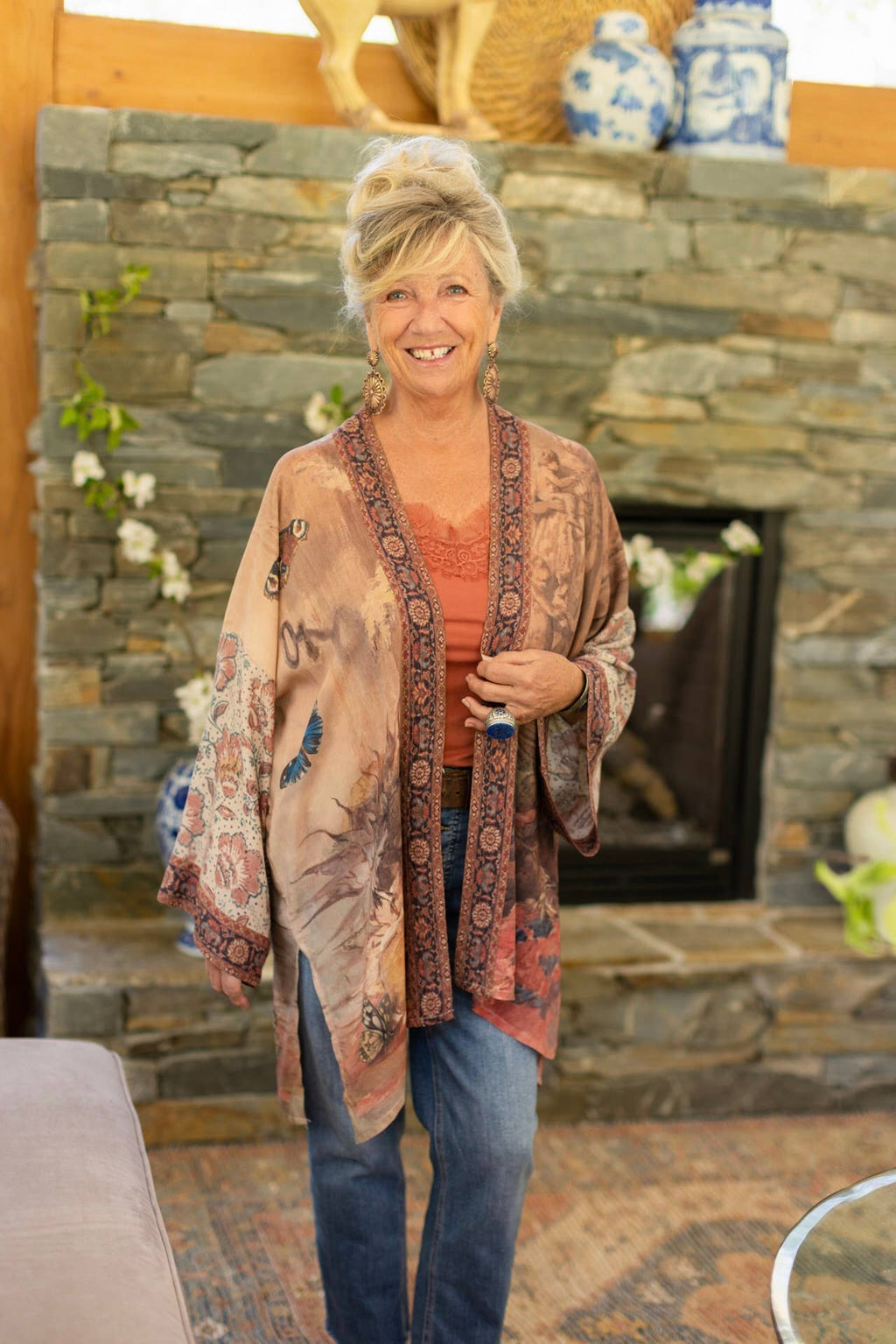 The Storyteller Matinée Duster Kimono
