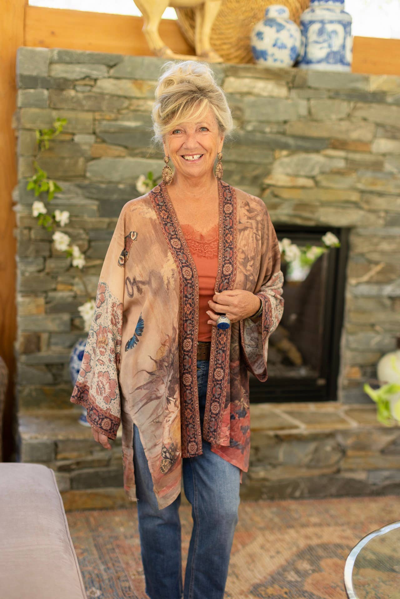 The Storyteller Matinée Duster Kimono
