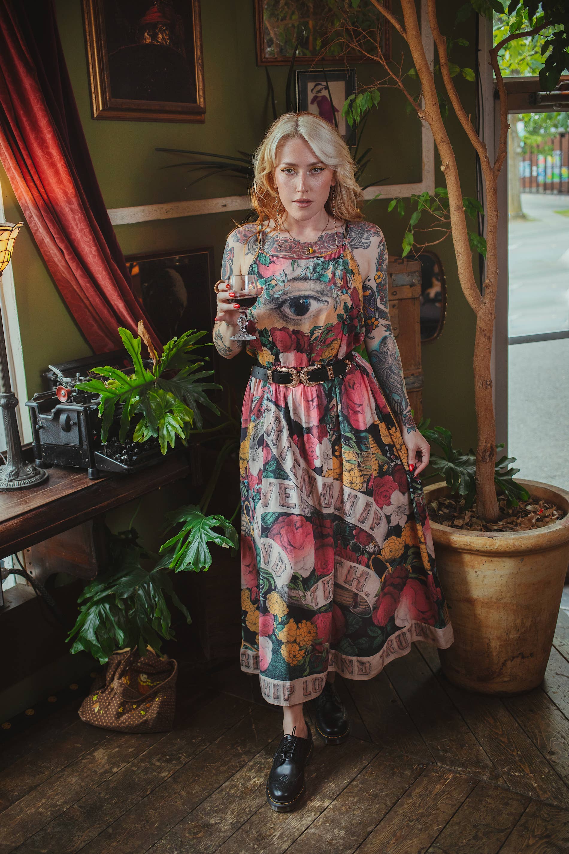 Friendship Love and Truth Bohéme Slip Dress