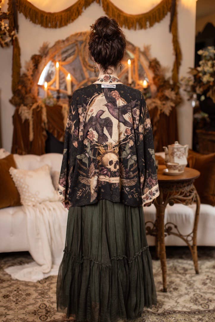 Momento Pixie Duster Crop Kimono