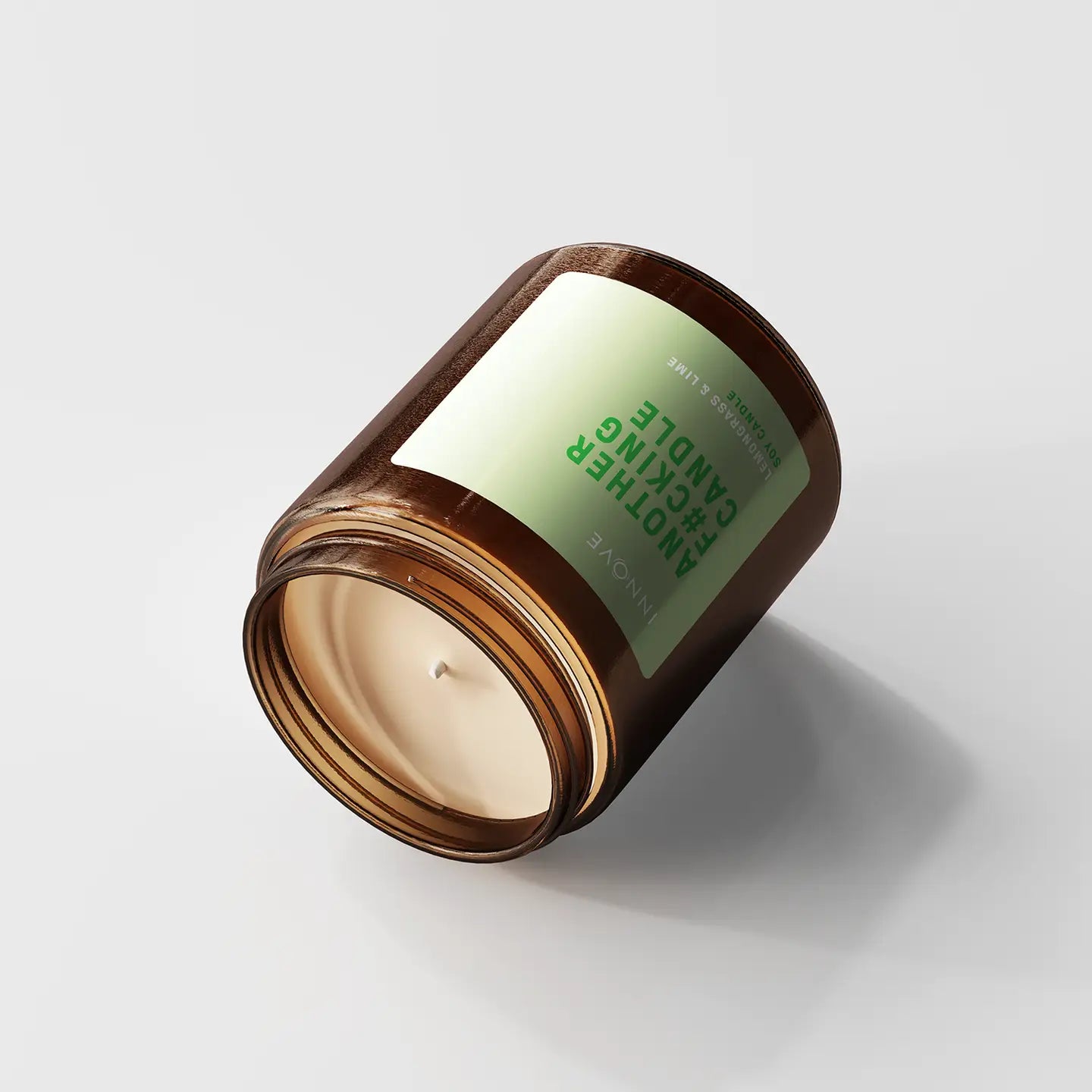 Another F#cking Candle-Lemongrass & Lime