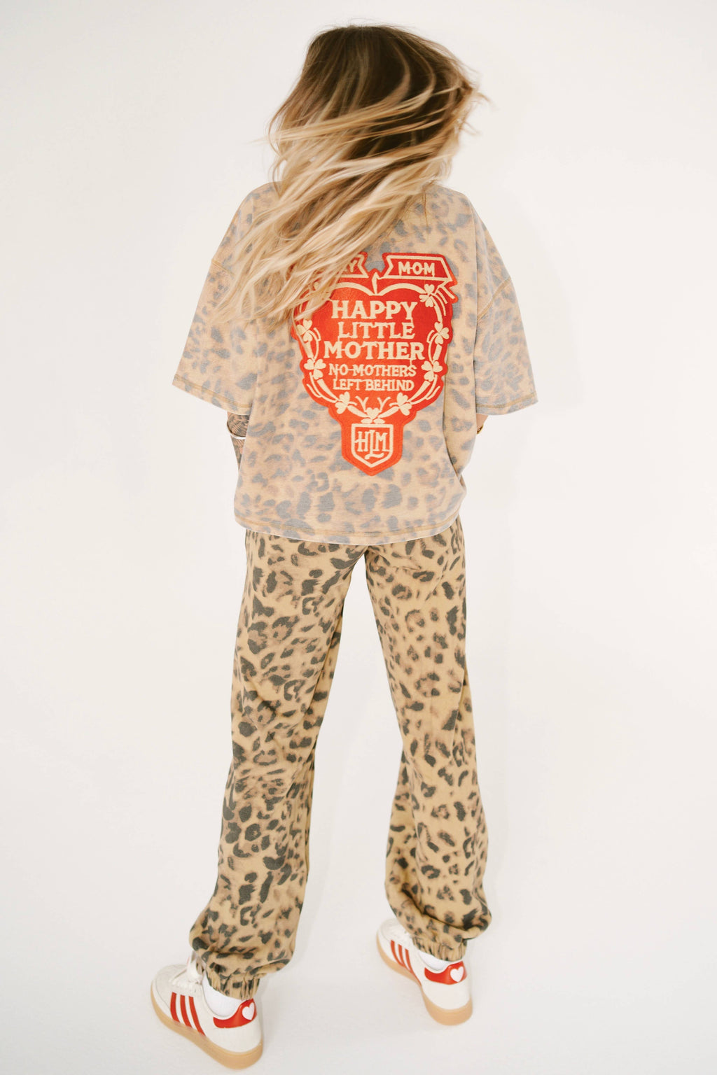 HLM Sorry Mom Tee - LEOPARD