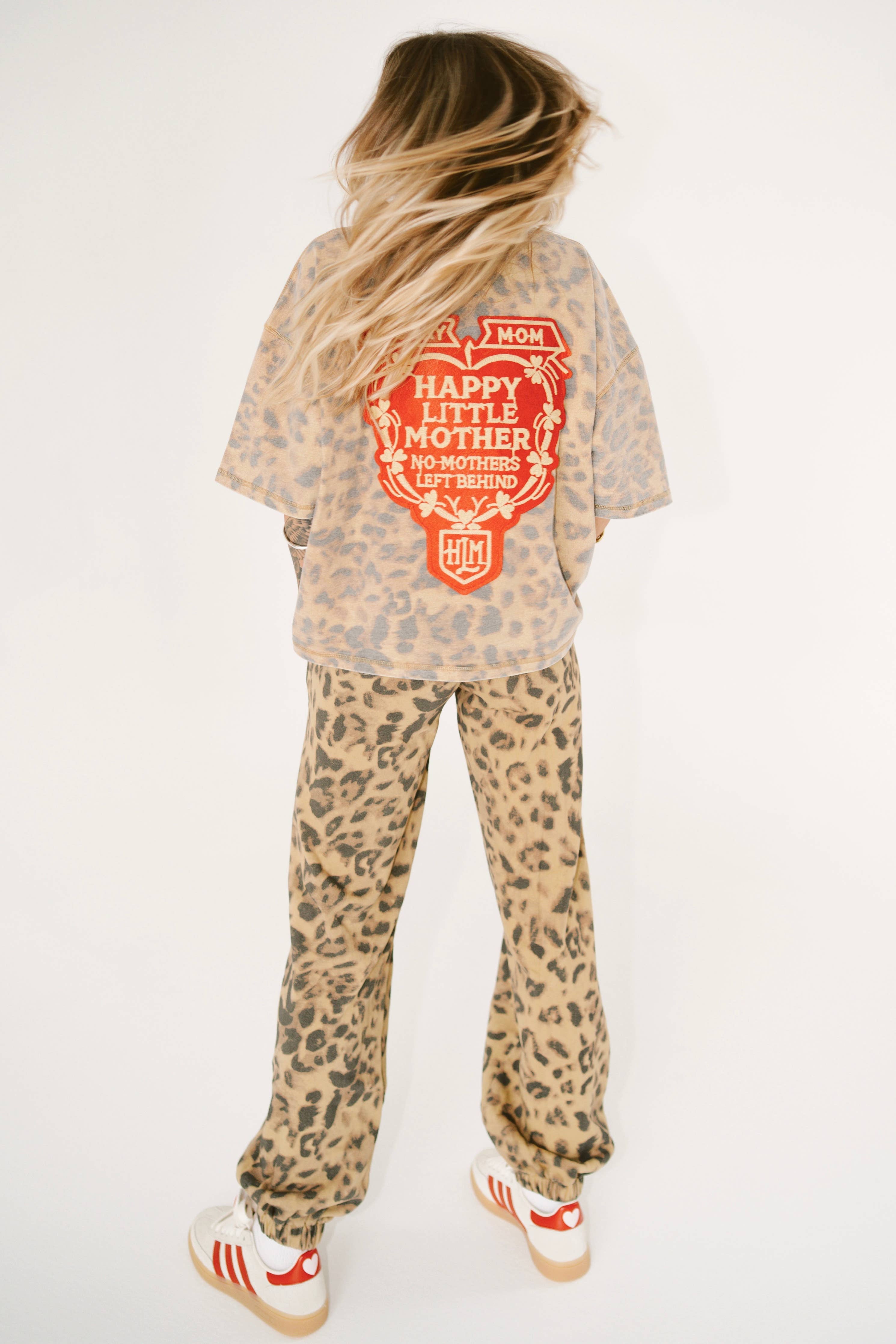 HLM Sorry Mom Tee - LEOPARD