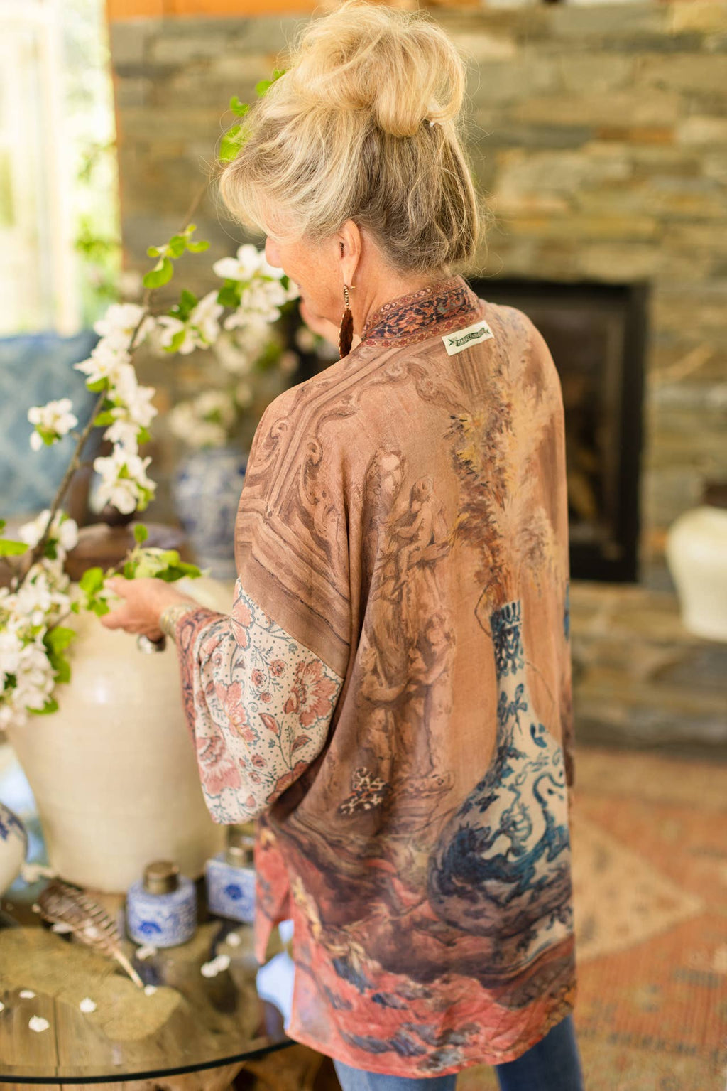 The Storyteller Matinée Duster Kimono