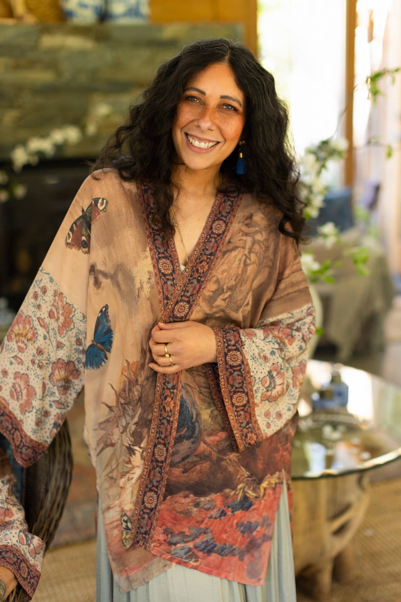 The Storyteller Matinée Duster Kimono