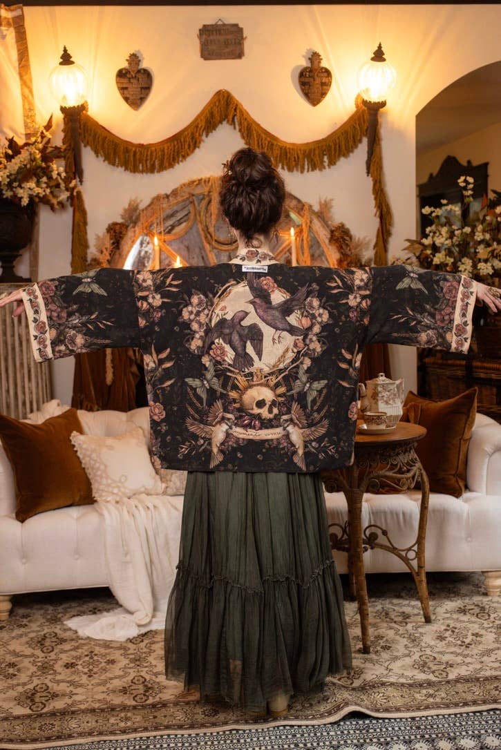 Momento Pixie Duster Crop Kimono