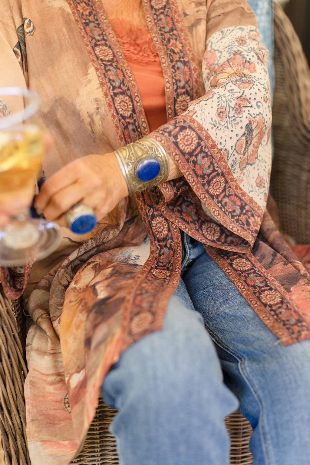 The Storyteller Matinée Duster Kimono