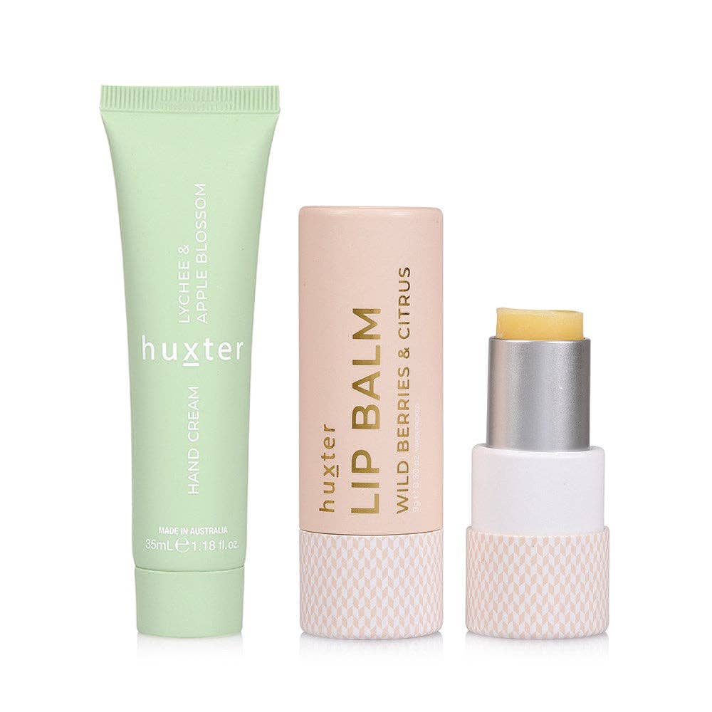 Lip & Hand Cream Duo- Lychee & Apple Blossom