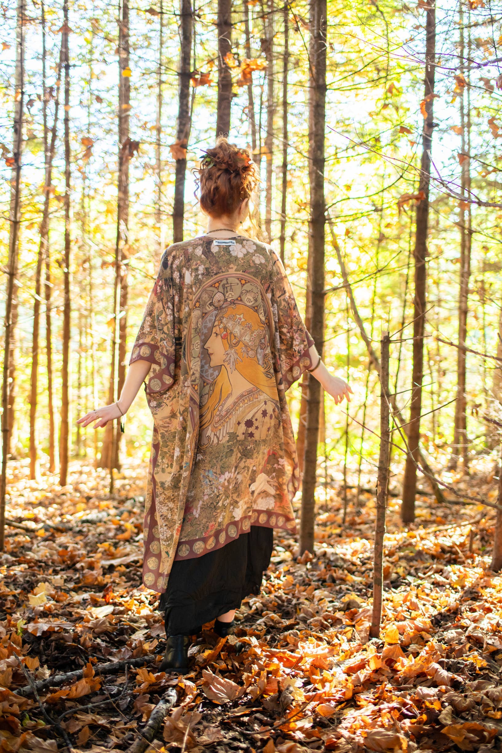 Dream Weaver Bohemian Goddess Starduster Kimono