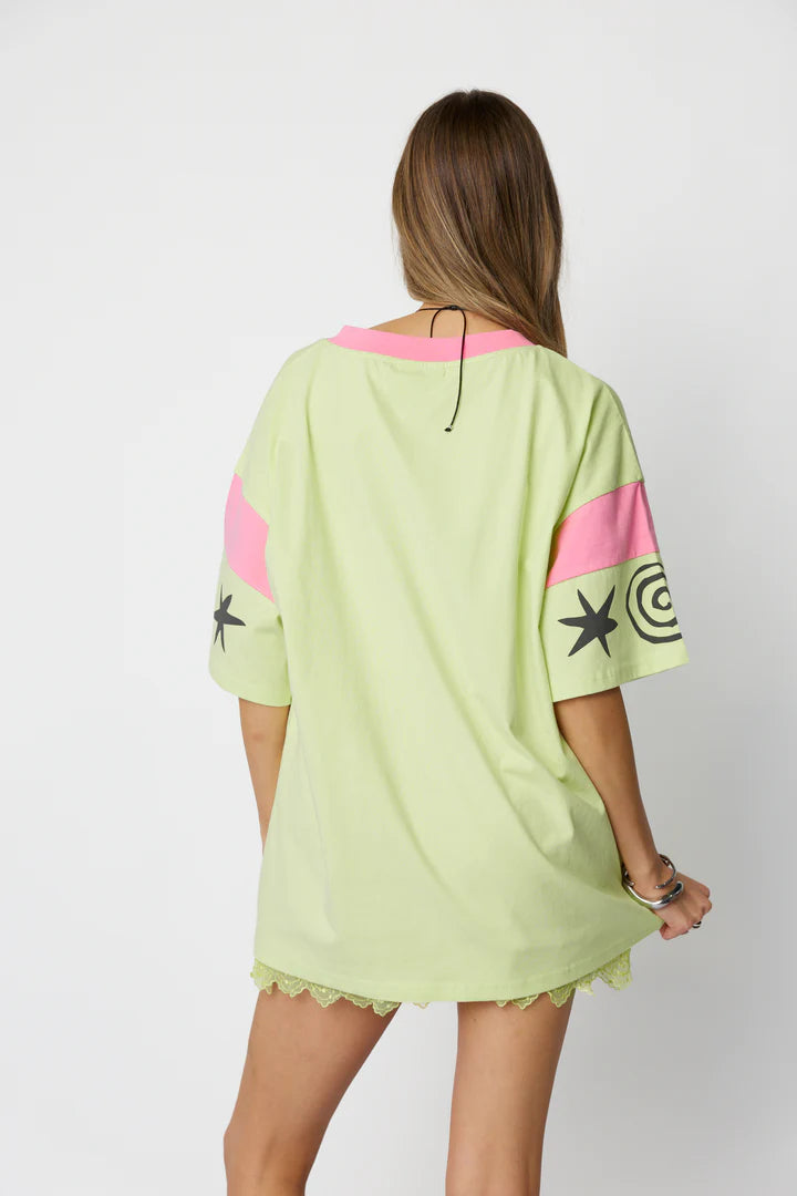 Serpent Tee ~ Lime