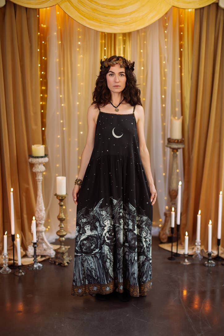 The Guardians Bohéme Slip Dress