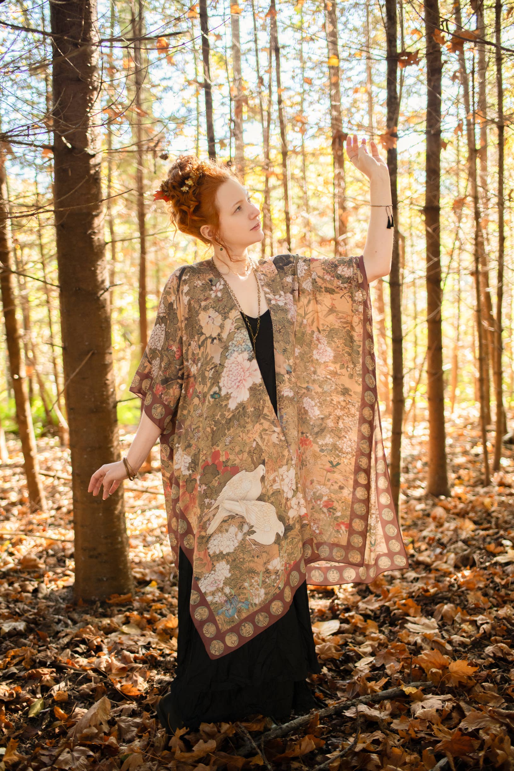 Dream Weaver Bohemian Goddess Starduster Kimono