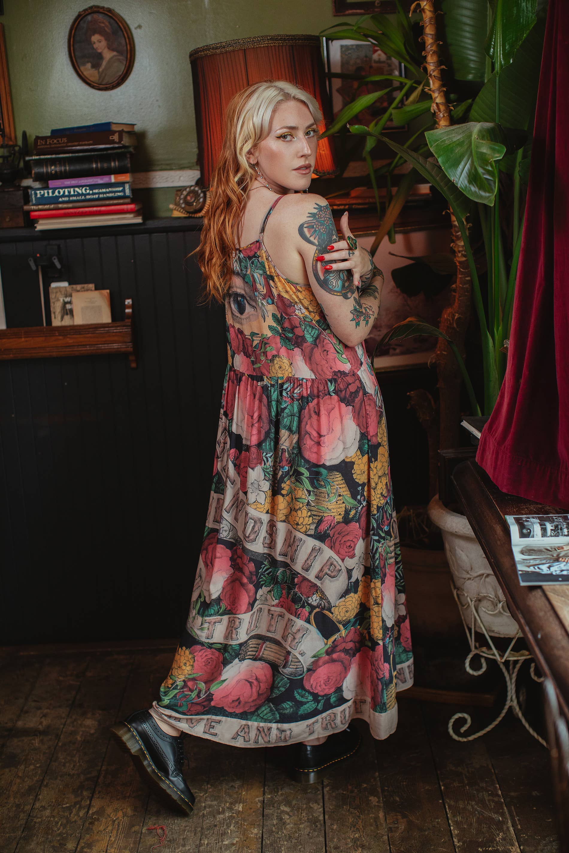 Friendship Love and Truth Bohéme Slip Dress