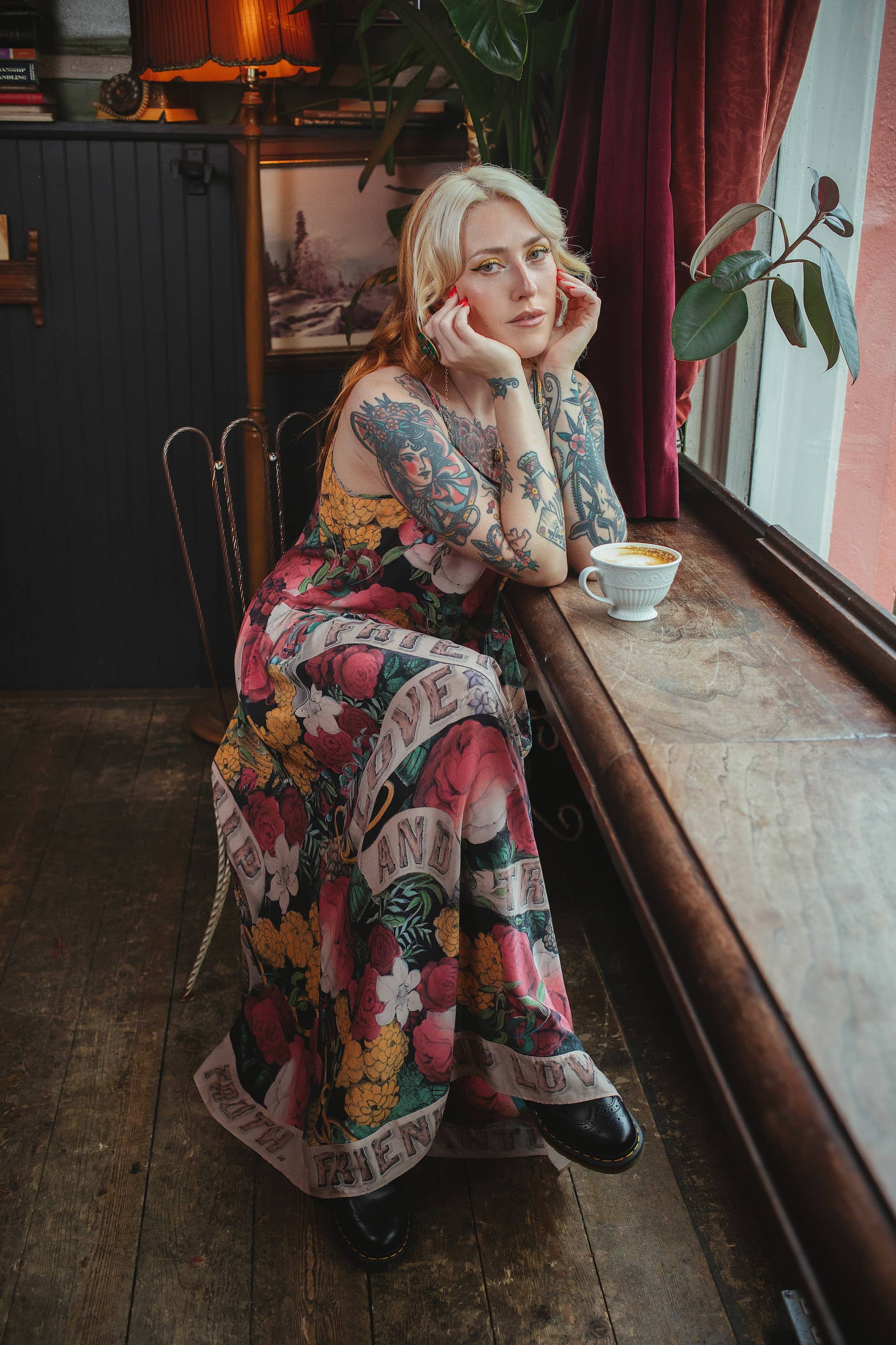 Friendship Love and Truth Bohéme Slip Dress