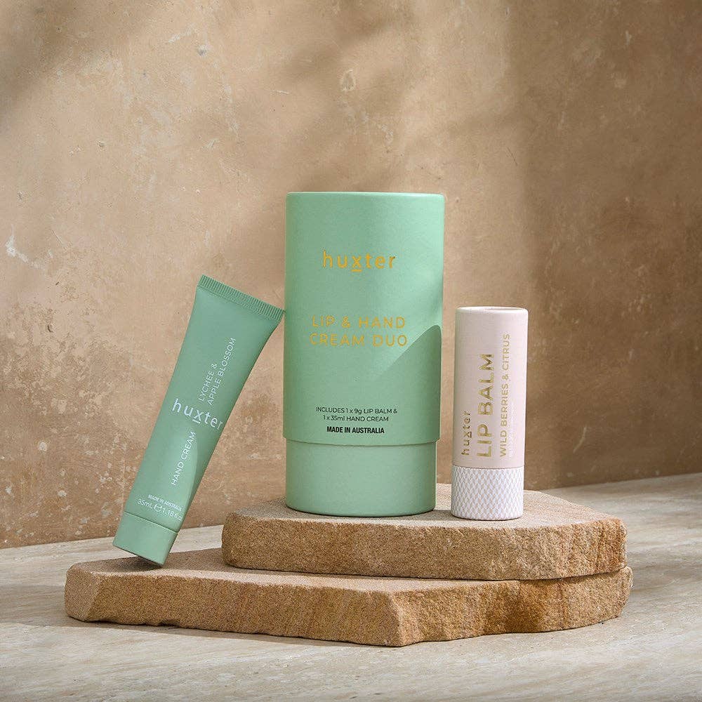 Lip & Hand Cream Duo- Lychee & Apple Blossom
