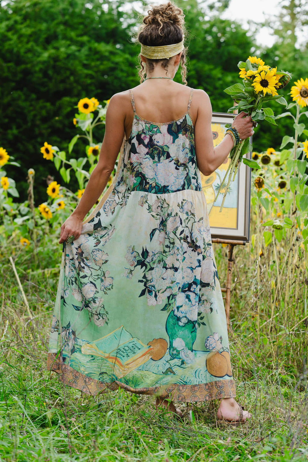 I Paint My Dream Bohéme Slip Dress