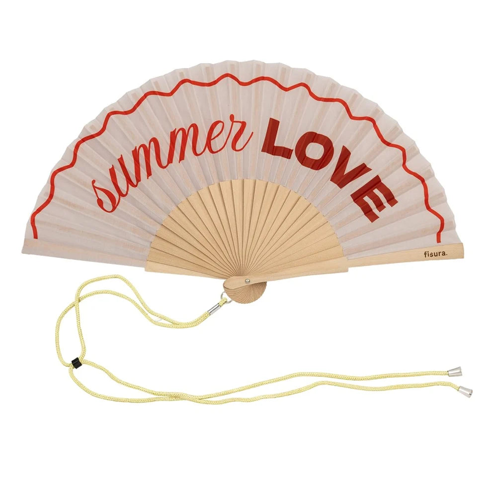 Hand Fan - "Summer Love"