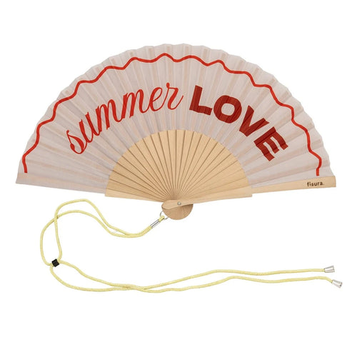 Hand Fan - "Summer Love"