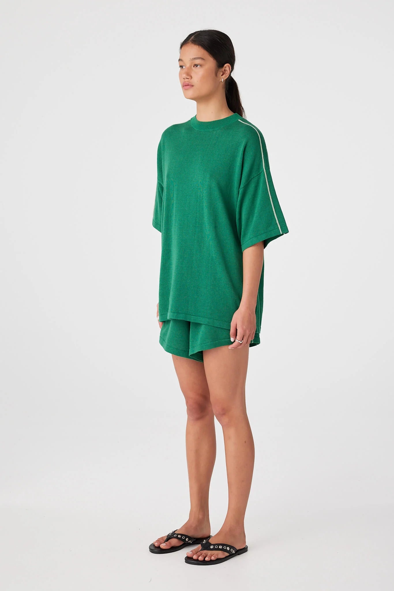 Pippa Drawstring Short - Sea Green