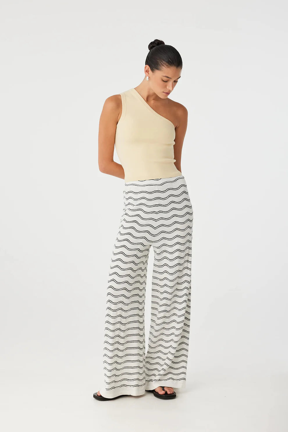 Onda Pant - Cream Wave