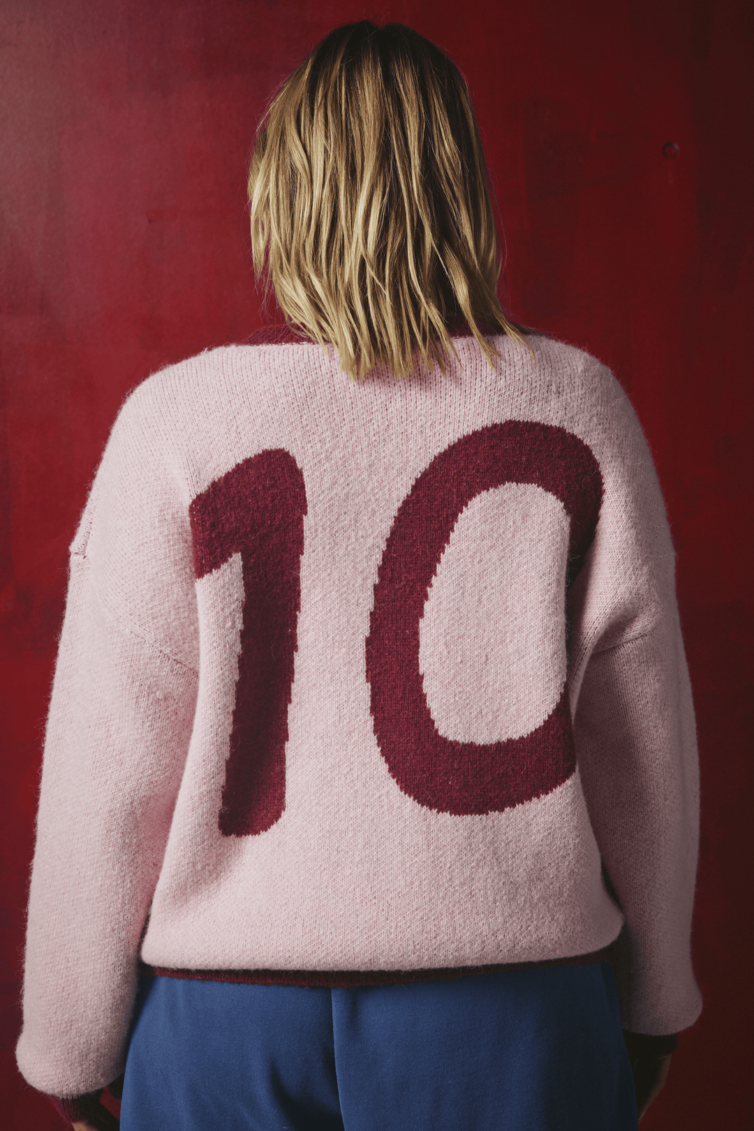 BE A KIND HUMAN KNIT JUMPER - PINK