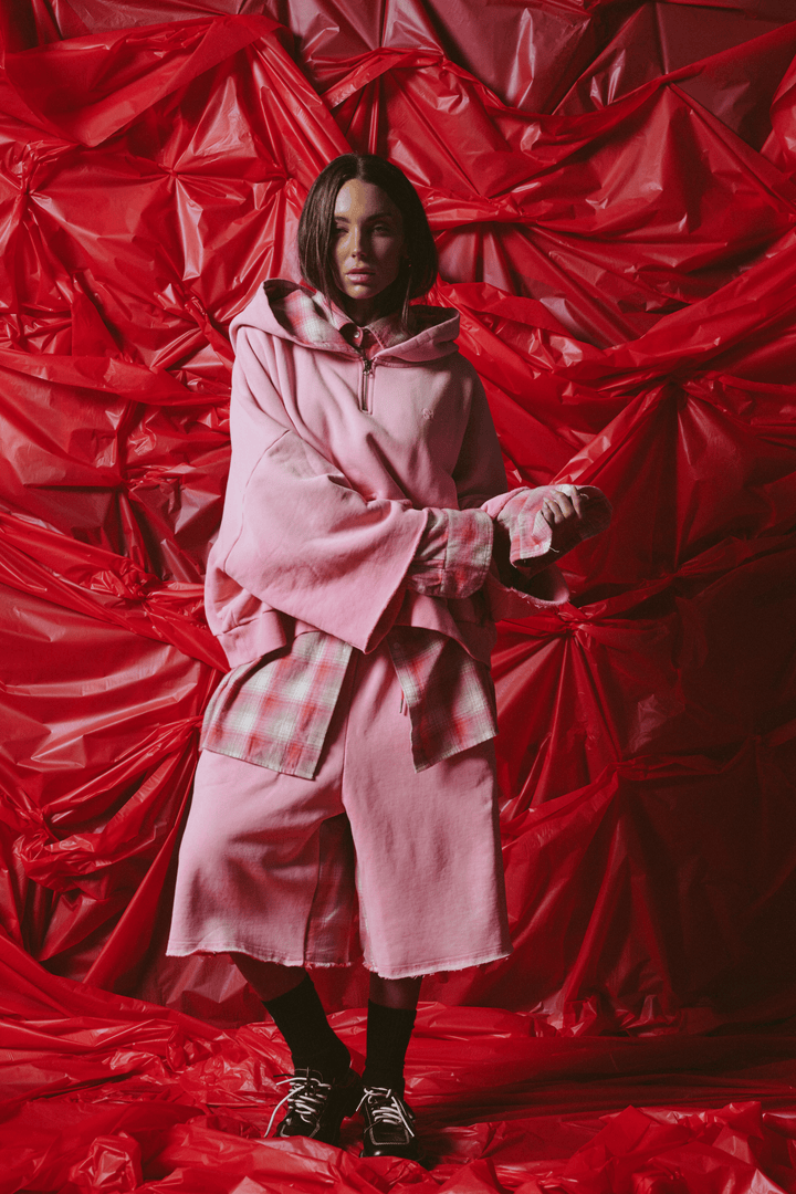 THE BE A KIND HUMAN HOODIE - PINK