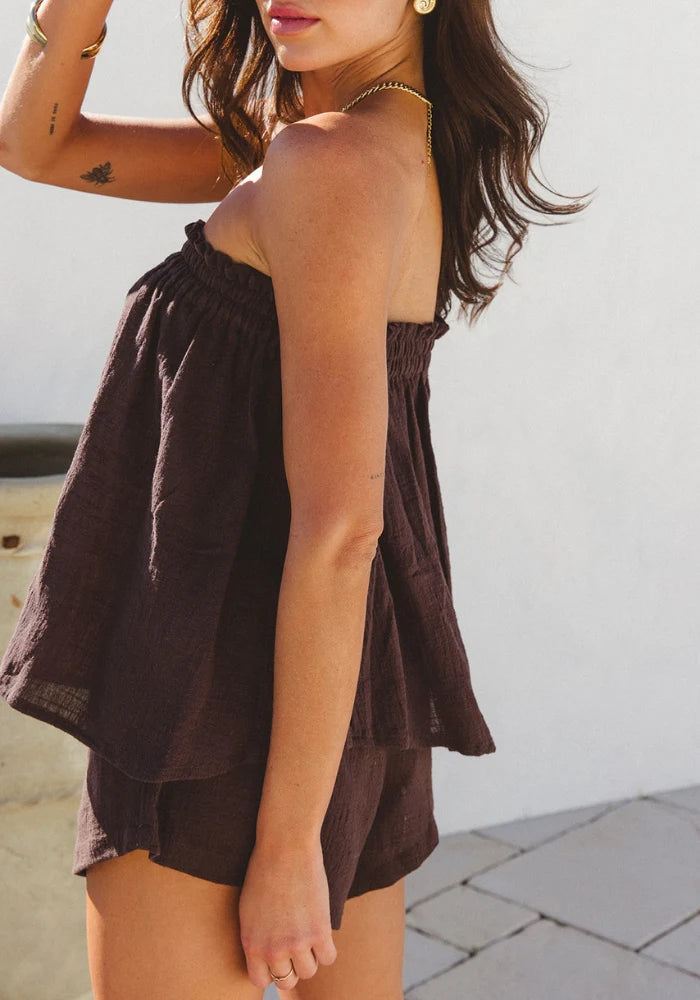 Cabo Dreamtime Short - Espresso