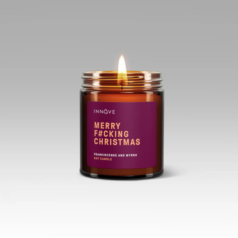 Merry F#cking Christmas Candle - Frankincense & Myrrh Click to expand Merry F#cking Christmas Candle - Frankincense & Myrrh