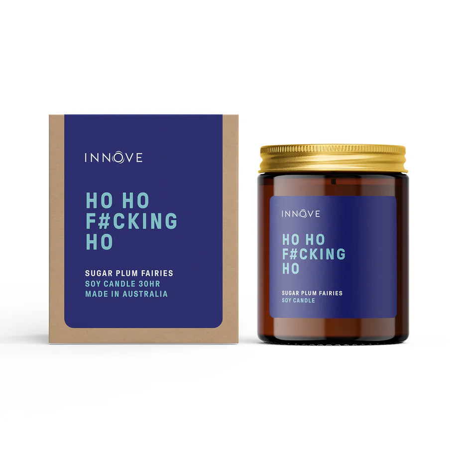 Ho Ho F#cking Ho Candle- Sugar Plum Fairies Fragrance