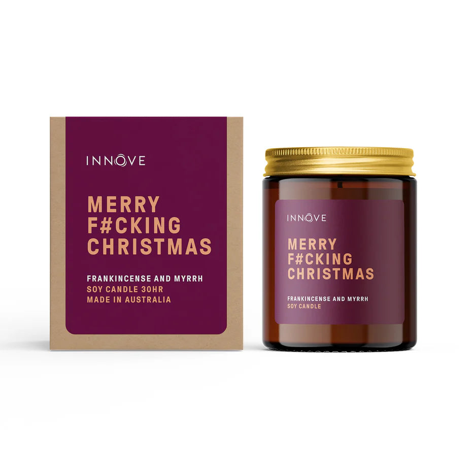 Merry F#cking Christmas Candle - Frankincense & Myrrh Click to expand Merry F#cking Christmas Candle - Frankincense & Myrrh