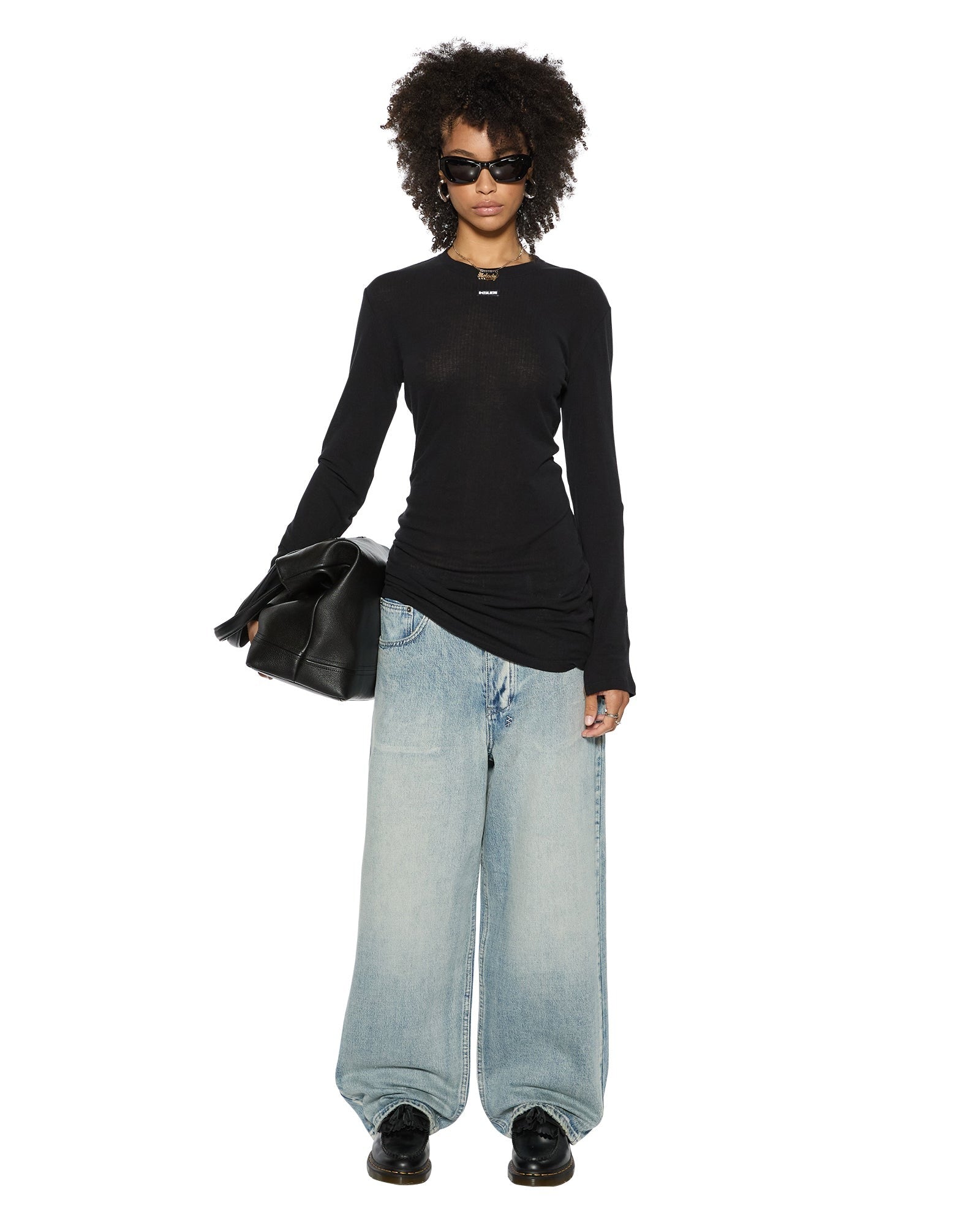 Crawford L/Sleeve Dress Black