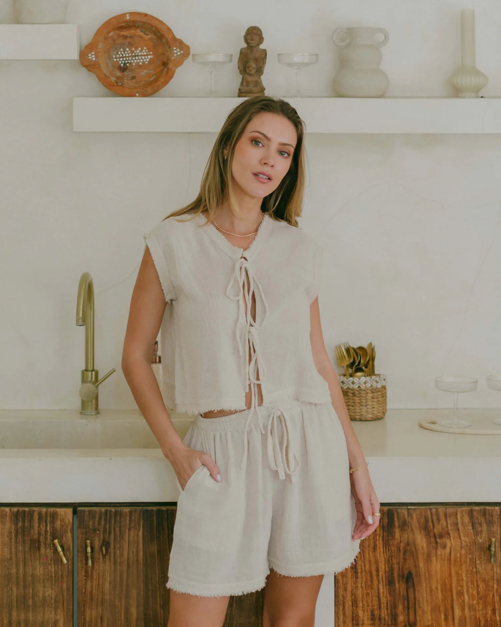 Romy Shorts - Natural