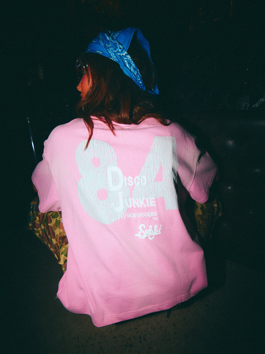 DJ CAT TEE - PINK