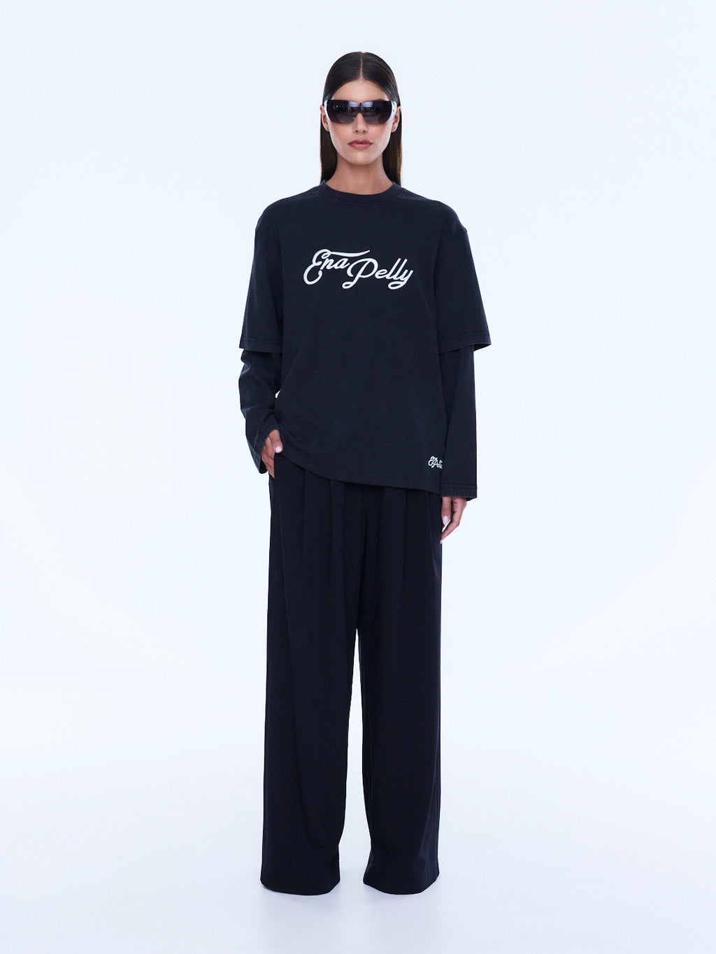 MOCK LAYER LONG SLEEVE TEE