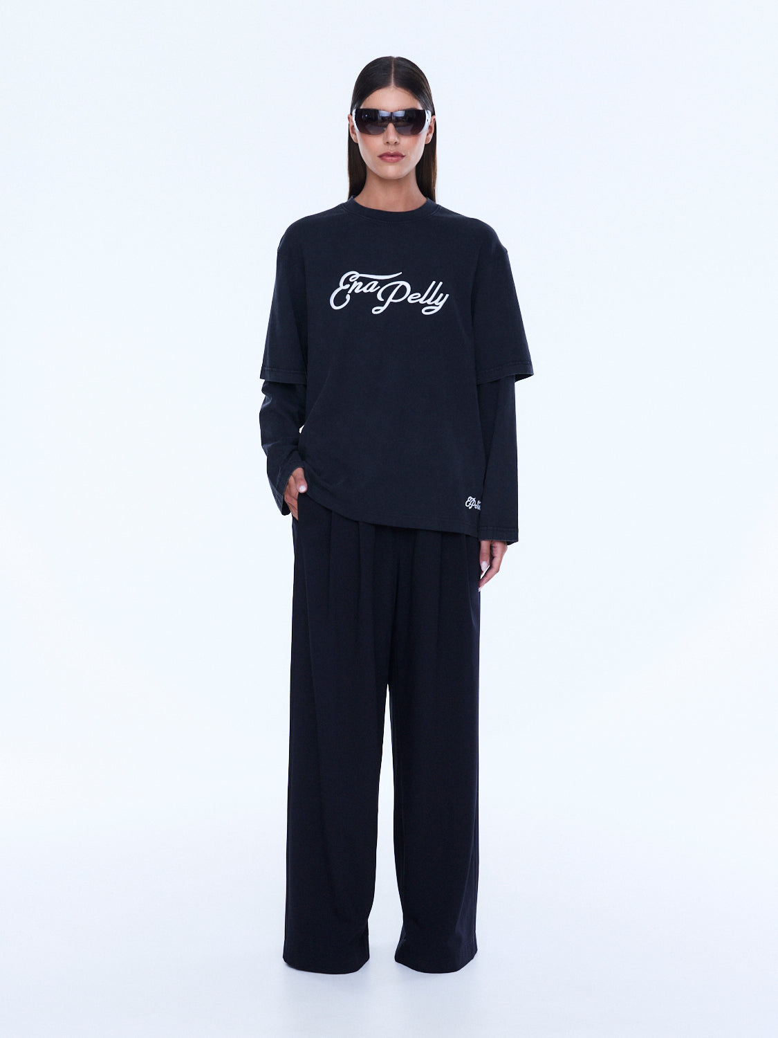 MOCK LAYER LONG SLEEVE TEE