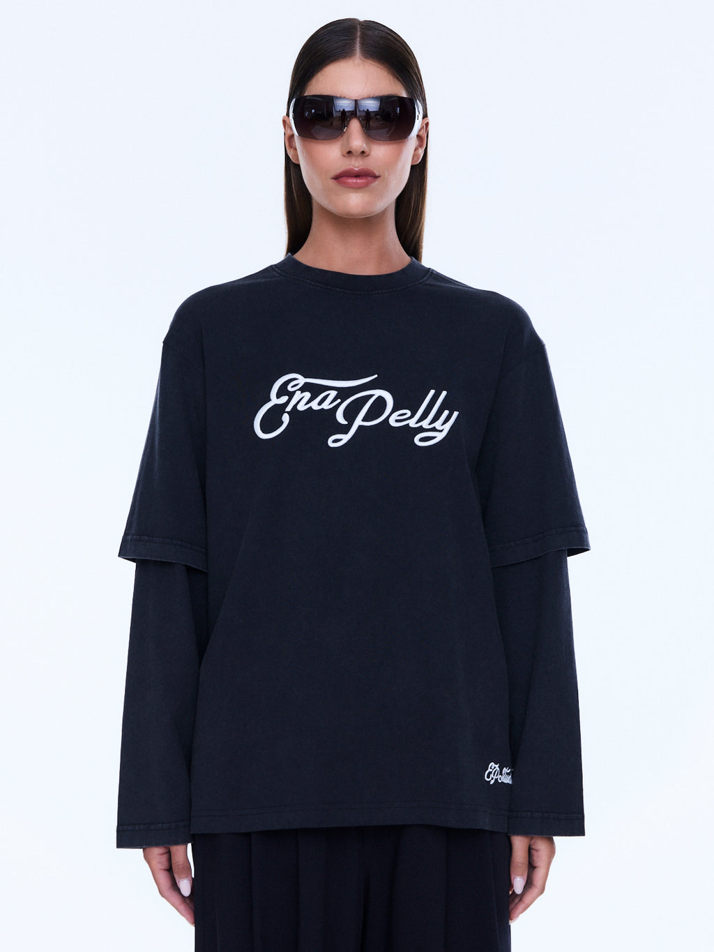 MOCK LAYER LONG SLEEVE TEE